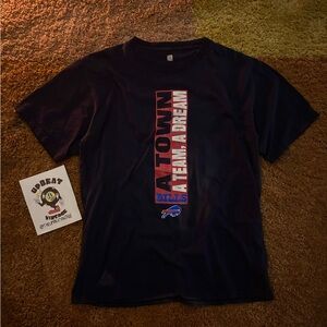 Black BILLS graphic tee
